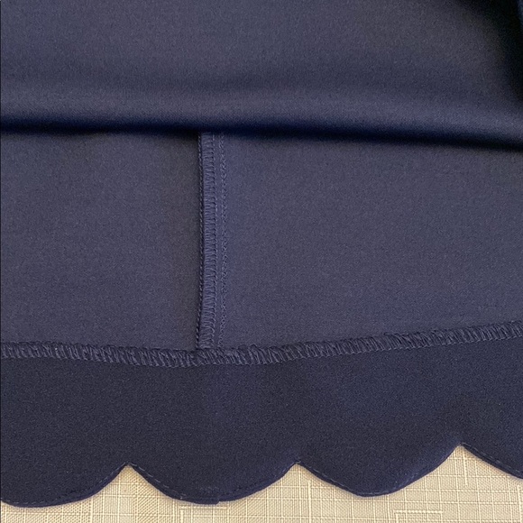 B Darlin Blue A-Line Mini Dress Short Sleeve Crew Neck NWT - Picture 10 of 11